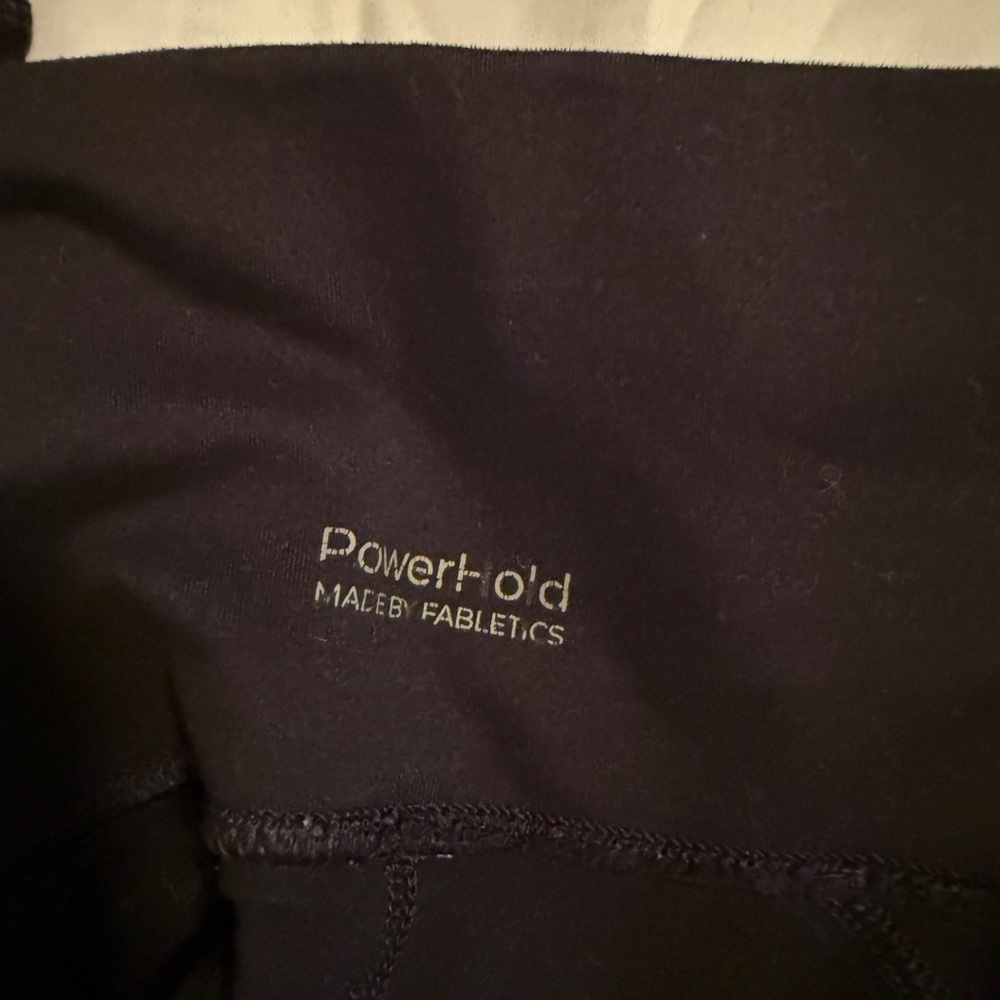 Fabletics Black Powerhold Leggings